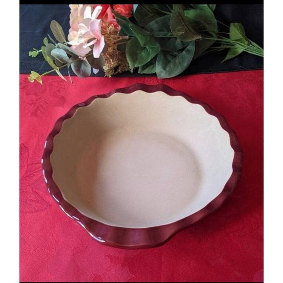 Pampered Chef Kitchen Pampered Chef Round Stoneware Baking